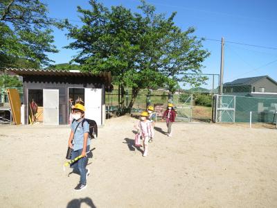 登校の様子です