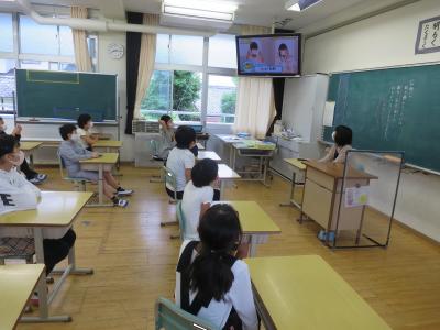 全校一斉に確認しました 全校一斉に確認しました