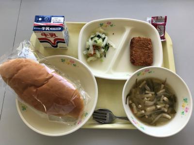 今日の給食 今日の給食