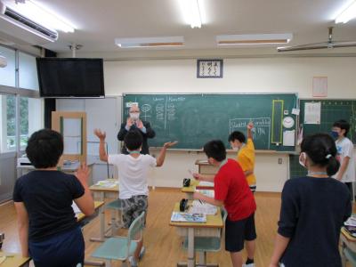 hamburger game で大盛り上がり! hamburger game で大盛り上がり!