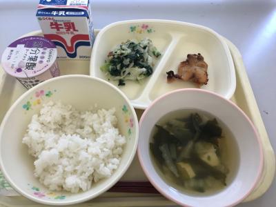 6/23の給食です