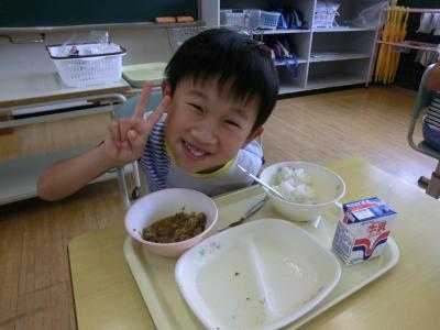 給食大好き！