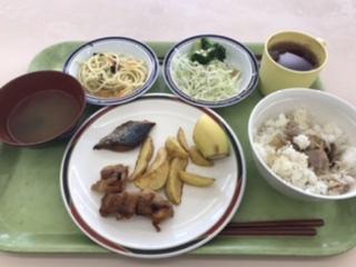 8/6の夕食です