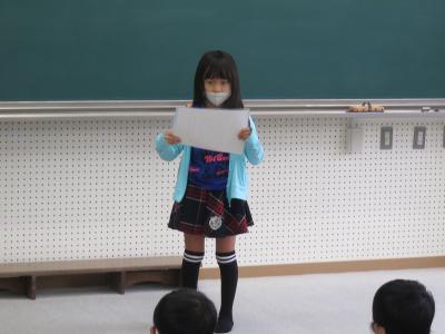 テニスをがんばってるよ！