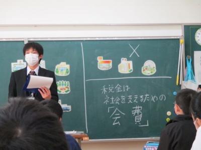 学習のまとめの様子です