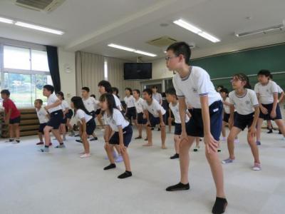 ダンス練習開始 ダンス練習開始