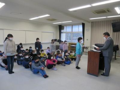 読書感想文審査会の表彰です 読書感想文審査会の表彰です