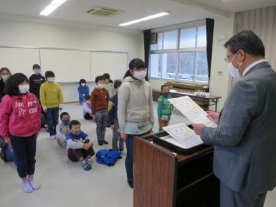 書写展の表彰です 書写展の表彰です