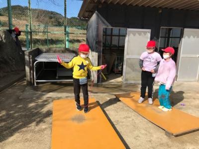 連続してとべるようになったよ! 連続してとべるようになったよ!