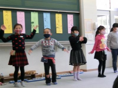 ノリノリで合唱も披露しました ノリノリで合唱も披露しました