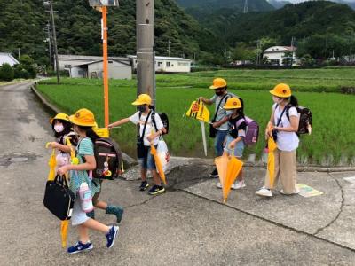 安全な横断ができました