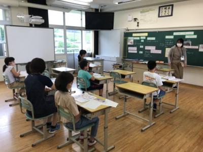 5年生の保健学習 5年生の保健学習