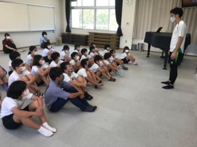 ダンス練習の準備などを確認しました ダンス練習の準備などを確認しました