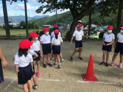 並び方の確認中 並び方の確認中
