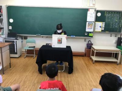 大型絵本も楽しみました 大型絵本も楽しみました